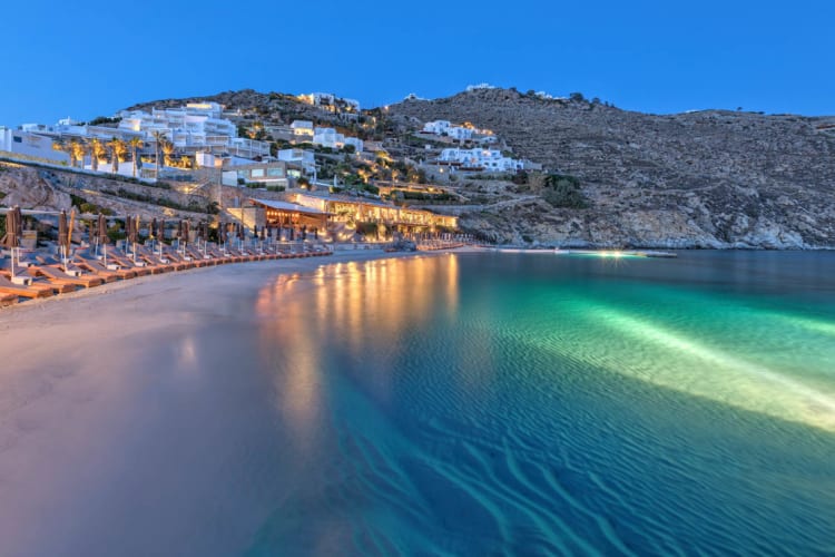 Beach at night
